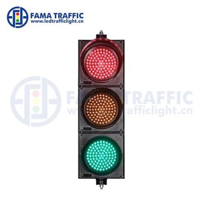 China PC 200mm Plastic Anti-UV Fresnel RYG Lensed Ball Traffic Led Traffic Light China Manufacture Supply 200mm Traffic Light for sale