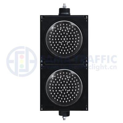 China PC Plastic Anti-UV LED Traffic Light FAMA Full Screen Traffic Lights Light 200mm for sale