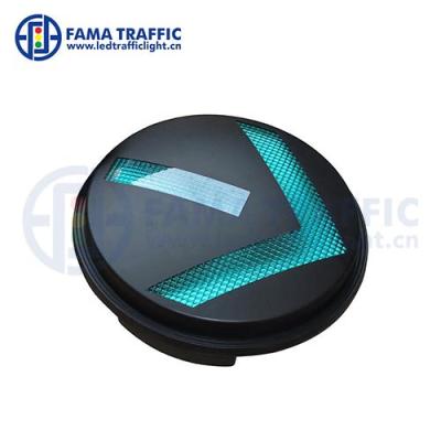 China High PC Factory Price 300mm Plastic Anti-UV Spring Green Arrow Traffic Light Module Traffic Light Module for sale