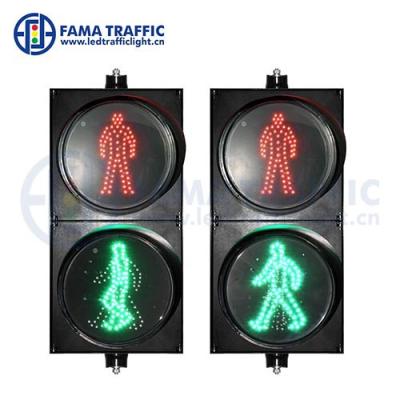 China Plastic Anti-UV 300mm PC Led Dynamic Traffic Light 300mm LED FAMA Pedestrian Traffic Light Wholesale for sale