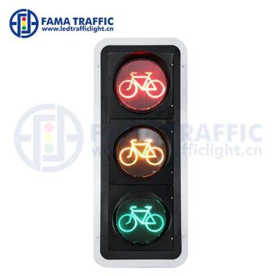 China High Quality Plastic PC LED Traffic Light Anti-UV Waterproof 400mm High Flux RYG Cycle LED Traffic Light for sale