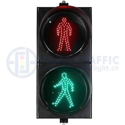 China Plastic PC LED Crosswalk Light 400mm Pedestrian Signal Lights Anti-UV Plastic Light for sale