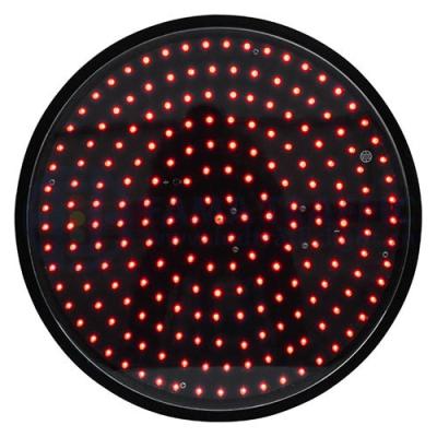 China Plastic Anti-UV Red PC Ball LED Traffic Lights Module 400mm for sale