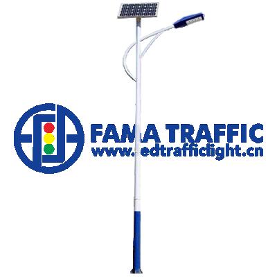 China Q235 PC Plastic Anti-UV Fire Posts Outdoor Signage Post Lights Street Light Pole for sale