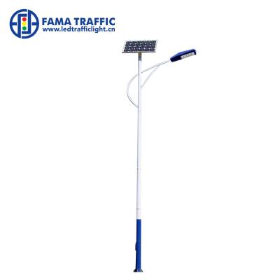 China 6m/8m Solar Traffic Light Post PC Traffic Light Post Plastic Anti-UV Street Light Post for sale