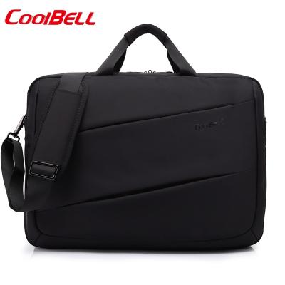 China 2021 Fresh high quality bell logo messenger bag laptop bags waterproof men's business casual wear custom wholesale 17 inch for sale