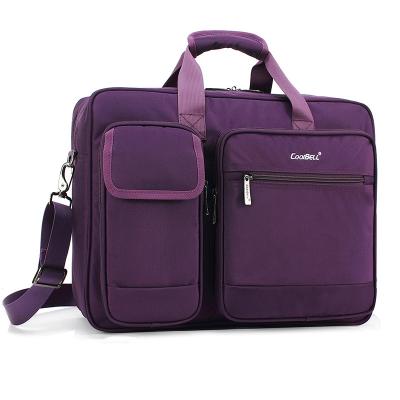 China Wholesale Custom Coolbell 2021 Logo Fast Delivery High Quality Waterproof Nylon Laptop Bag For Men for sale