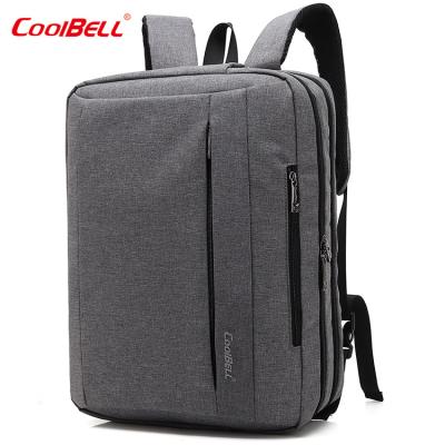 China Modern New Men's Bell Shoulder Backbag One Shoulder Laptop Backpack Cool Ultralight Polyester Anti-theft Backpack for sale