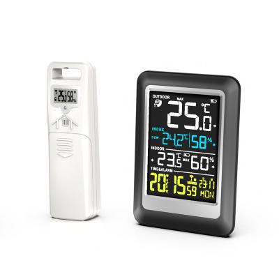 China Calendars Digital Weather Station with Wireless Indoor/Outdoor Thermometer Temperature Humidity Monitor Wetterstation for sale