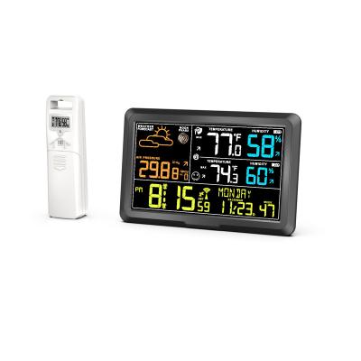 China Calendars Digital Weather Station with Wireless Indoor/Outdoor Thermometer Temperature Humidity Monitor Wetterstation for sale