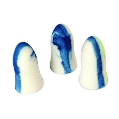 China Sound Environment Bell Shape Soft Noise Reduction Ear Plug Polyurethane Foam Earplugs for sale