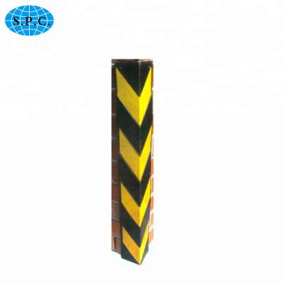 China Durable High Quality Impact System Traffic Parking Wall Protect Road Rubber Cheap Packing Vertical Corner Guard for sale