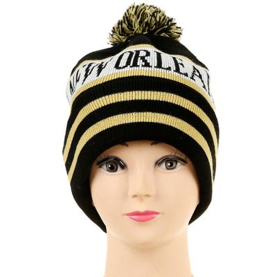 China Custom LOGO Children Knitted Soft Cute Hotel and Resort Winter Beanies with Jacquard Christmas Patterns for sale