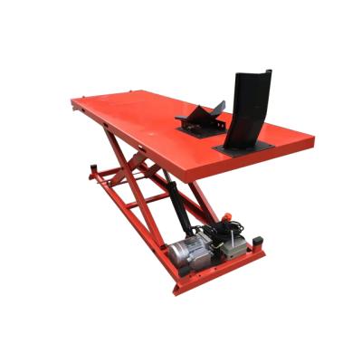 China facelift& 500kgs Moving Air Motorcycle ATV Hydraulic Lift Table for sale