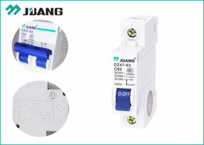 중국 63 Amp 단 하나 폴란드 전기 Mcb 차단기 20000 시간 기계적인 내구시간 판매용