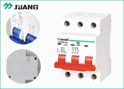 China MiniaturLeistungsschalter-20Amp Multifunktionshutschiene der bipolaren 6Ka zu verkaufen