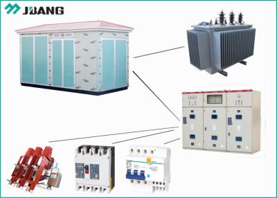 Chine Européen tout de boîte de commutateur de sous-station de transformateur de distribution d'énergie de contrat de 33 kilovolts dans un type à vendre