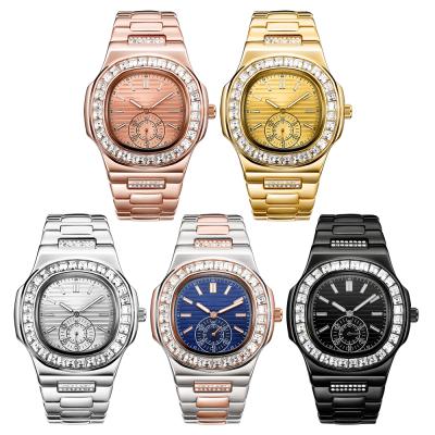 China Shifenmei 2019 newest luxury popular wholesale hot custom custom jewelry iced out men's full diamond watches for men bling bling watch for sale