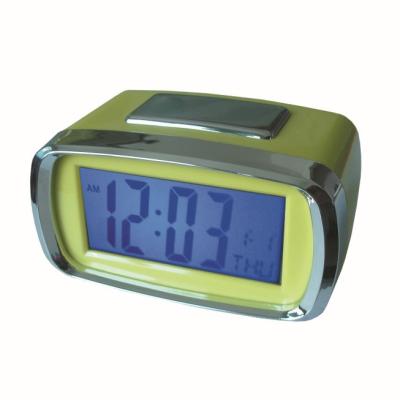 China CE and ROHS standard LCD desktop alarm calendars digital clock with backlight RT3857 for sale