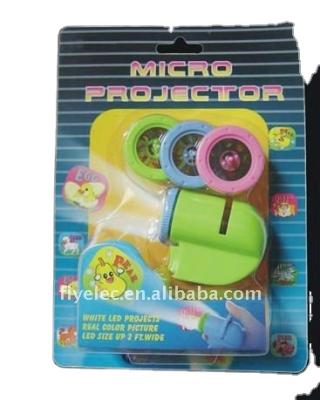 China Logo Short Projector Toy Mini Jet Projection Torch Flashing Promotion Gift for sale