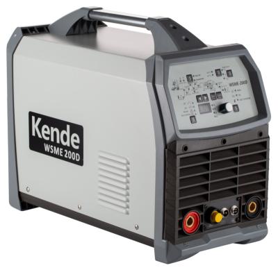 China High Efficiency KENDE MCU Digital Panel Foot Padel Control Welder Aluminum Welding Pulse AC DC 200P WSME 200D for sale