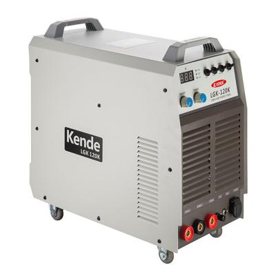 China KENDE CUT120 Stainless Steel DC IGBT Technology Air Compressor Cycle LGK120 Plasma Cutter Heavy Industrial Solid Cutting Welding Machine for sale