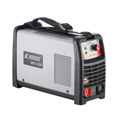 China Muttahida Majlis-e-Amal Inverter Low Cost IGBT Universal Cold Welder KENDE MCU Control Portable Welder Welding Machine WS 200 for sale