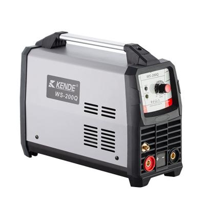 China KENDE Welder WS 200Q Low Cost IGBT Inverter Muttahida Majlis-e-Amal Inverter Muttahida Majlis-e-Amal Universal Cold Lift CAT 200 WS Portable Welding Machine for sale