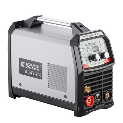 China KENDE Hotels KENDE Single Phase 1P 220V DC Inverter Muttahida Majlis-e-Amal Single Phase 1P 220V DC Inverter Muttahida Majlis-e-Amal ARC Lift DC TIG WS Spot Welding Portable Welder KDWS 200 for sale