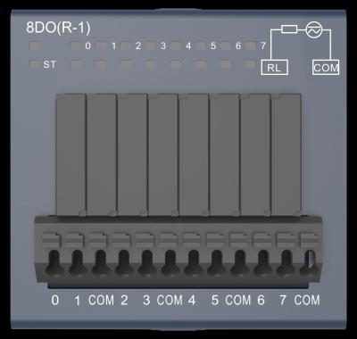 China PLC-Kommunikationsmodul Decowell RS-Serie Integrierte E/A 8do R-1 Einfache Installation zu verkaufen