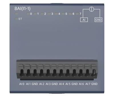 중국 통합 자동 제어 다기능 모듈 I/O PLC 통신 모듈 IP40 판매용