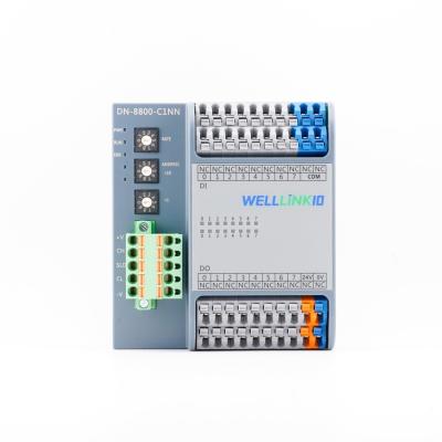 China Decowell Fs Series DN-8800-C1nn Devicenet I/O Module for NPN Signal Level Input NPN 0-5VDC for sale