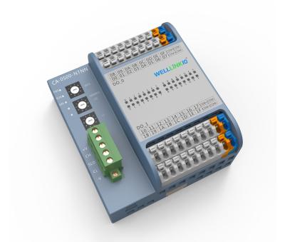 China OEM Digital Quantity Module Decowell Canopen I/O Module CA-0S00-N1NN PNP für PLC RoHS zertifiziert zu verkaufen