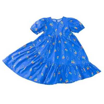 China Washable Summer New Girls Dress Baby Kid Cotton Skirt Little Girl Flower Sweet Girl Skirt Children's Clothing for sale