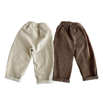 China Breathable New children's clothing  girls pants kids boys pants children trousers radish pants for sale