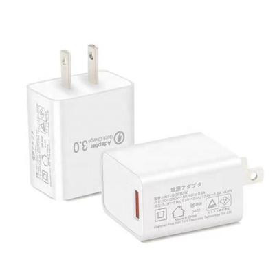 China Quick QC 3.0 Charger US EU Plug Travel Charger Phone Adapter 5V 3.1A USB Quick Charger QC3.0 18W Wall Charger For Samsung Xiaomi Oppo Vivo for sale