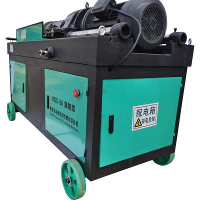 China Building Construction Machinery Steel Bar Rib Peeling And Parallel Thread Rolling Machine for sale