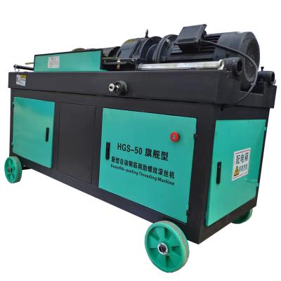 China Construction Rebar Threading Threaded Bar Roller Screw Making Thread Rolling Machine for sale