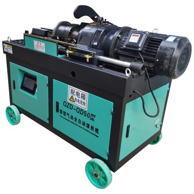 China QZD-QD50 Pneumatic Full Automatic Construction Rebar Hydraulic Steel Screw Building Wire Rolling Machine for sale