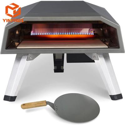 China Easily Assembled Hot Sale Kitchen Bakery Table Top Gas Pizza Oven for sale