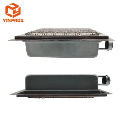 China Infrared Heater No Open Fire Ceramic Infrared Burner Heating Oven Assembly Grill Kitchen Gas Salamander for sale