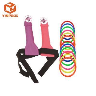 China Festival stuff 2 pcs bachelor party fabor hen party adult games toys headband ring toss for sale