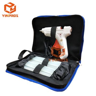 China Good Quality 17 Pcs DIY Power Tools Kit Set 1 Pcs Polyester Carry Bag 15 Pcs 11mm Melt Glue Stick 1 Pc 60W Hot Glue Gun for sale