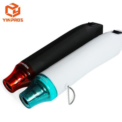 China Best Selling Embossing Hot Fan Two Stage Temperature Powder 300W Shrink Wrap Cool/Hot Air Mini Heat Gun for sale