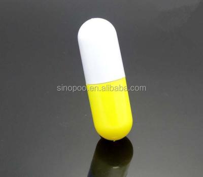 China Plastic Stick Pill Form USB Flash Drive / Gift Capsule Pen Drive For Hospital for sale