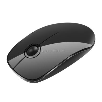 China 3D Thinner PC Optical Mouse and Mini USB Optical Wireless Mouse 2.4Ghz Wireless Receiver for Computer Laptop desktop&gift for sale