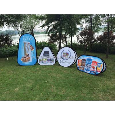 China Events / Sports / Custom Event A Frame Oval Pop Promotional Advertising Advertising Up Banner Stand for sale