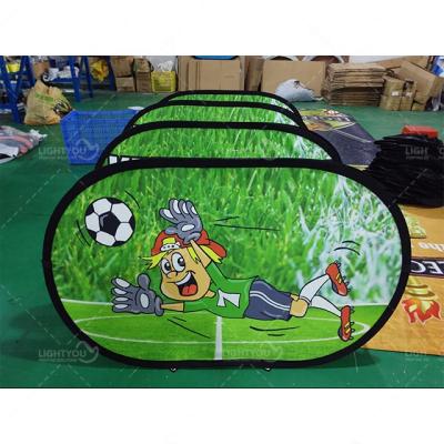 China Custom Printed Education Sports Events Pop Up Horizontal Banner Sign A Frame Pop Up Banner for sale