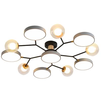 China Hotel Modern Chandelier Home Round Shape Simple Simple Ceiling LED Lighting Indoor Lighting Pendant Light Indoor Lighting Pendant Light for Indoor Dacration for sale