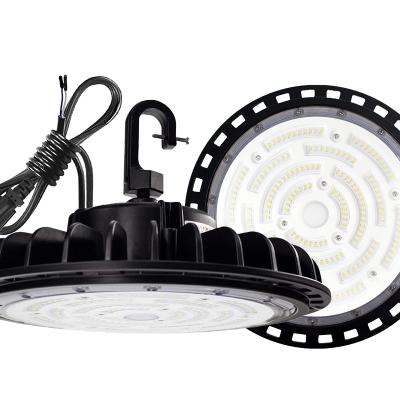 China High Lumens Warehouse Workshop UFO LED Energy Saving Waterproof High White/Black Commercial Lighting IP65 High Bay Lights for sale